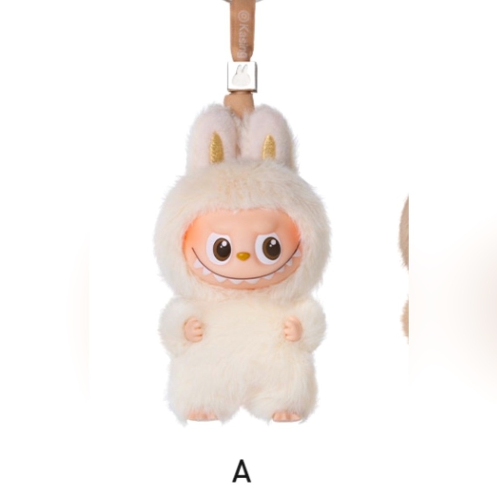 Authentic Pin For Love “A” Plush LABUBU